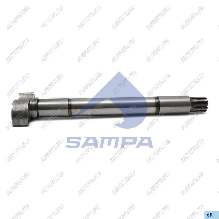 3 499 р. Вал SCANIA 3,4 series тормозной задний левый SAMPA SAMPA 044.125  с доставкой в г. Вологда