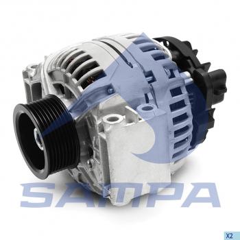 Генератор SCANIA 28В 100А SAMPA SAMPA 044.140