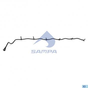 Трубка SCANIA P,G,R,T series системы охлаждения (для прокачки) SAMPA SAMPA 044.173