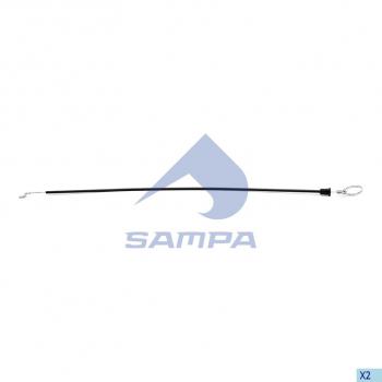 Тросик SCANIA P,R series вещевого ящика кабины SAMPA SAMPA 044.378