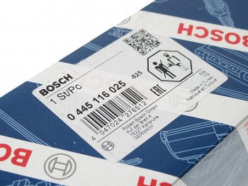 44 999 р. Форсунка MERCEDES С (W204),Е (W212) топливная BOSCH BOSCH 0445116025  с доставкой в г. Вологда. Увеличить фотографию 5