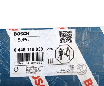 45 999 р. Форсунка AUDI A4 (11-) (3.0TDI) топливная (CDUC) BOSCH BOSCH 0445116039  с доставкой в г. Вологда. Увеличить фотографию 5