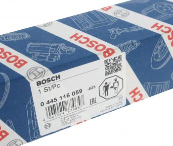 30 549 р. Форсунка FIAT Ducato (02-) IVECO Daily (02-) топливная (дизель) BOSCH BOSCH 0445116059  с доставкой в г. Вологда. Увеличить фотографию 4