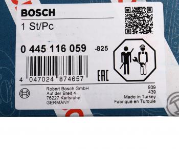 30 549 р. Форсунка FIAT Ducato (02-) IVECO Daily (02-) топливная (дизель) BOSCH BOSCH 0445116059  с доставкой в г. Вологда. Увеличить фотографию 6