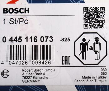 53 999 р. Форсунка LAND ROVER Discovery Sport (14-) топливная (224DT) BOSCH BOSCH 0445116073 BOSCH 0445116073  с доставкой в г. Вологда. Увеличить фотографию 7