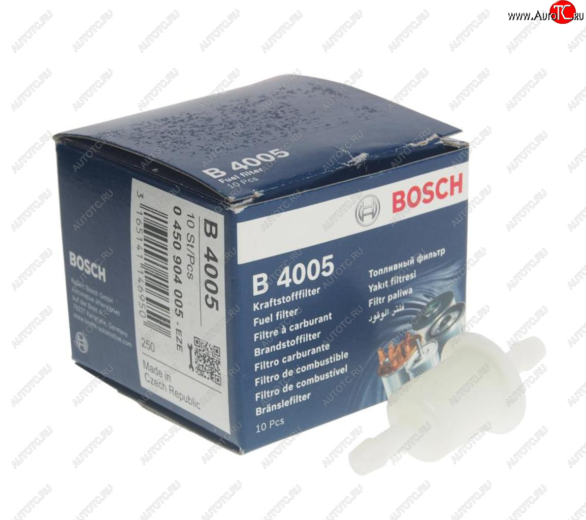 319 р. Фильтр топливный отопителя автономного (с штуцерами) BOSCH BOSCH 0450904005  с доставкой в г. Вологда