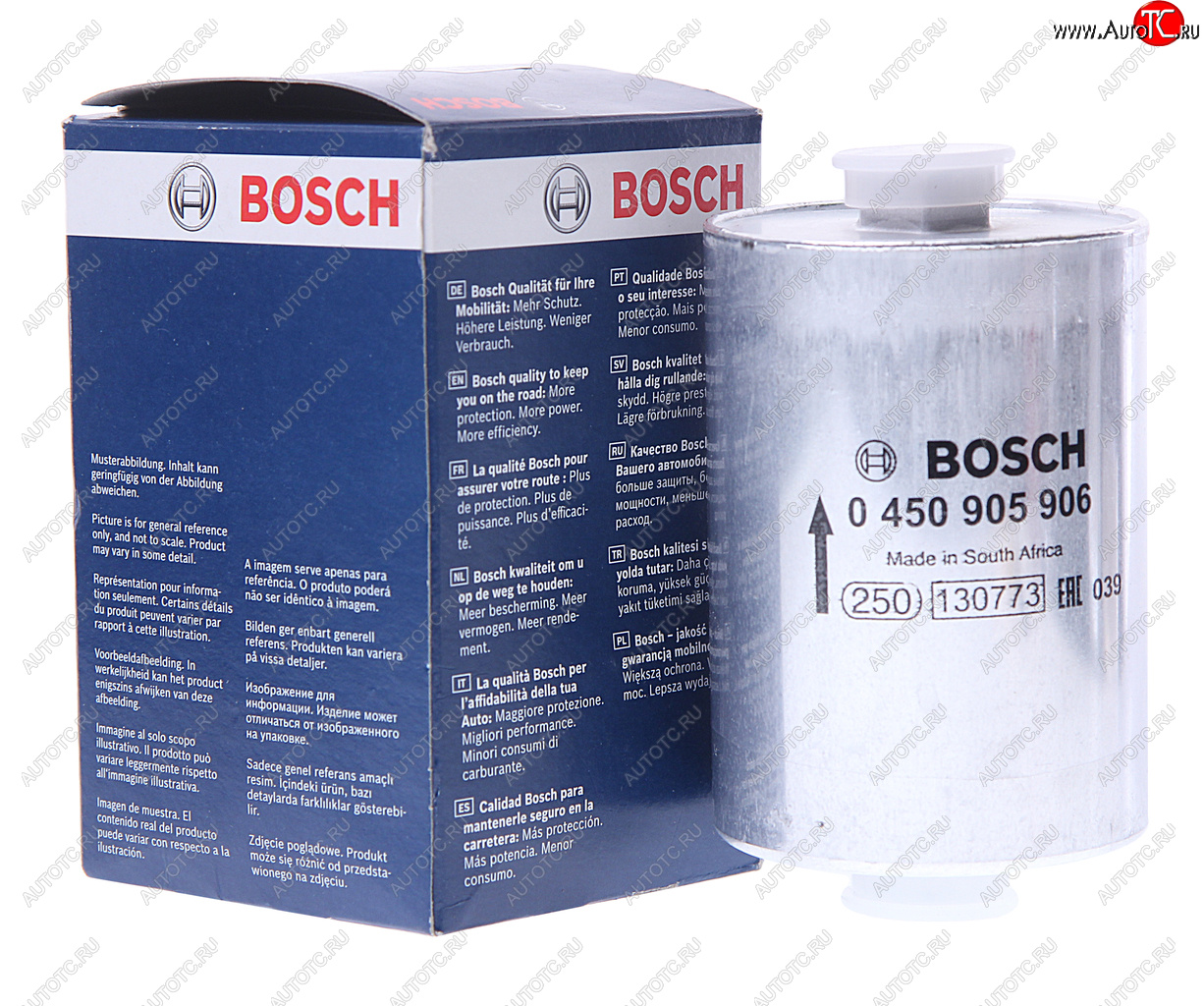 1 399 р. Фильтр топливный VW Passat (00-) AUDI 80 (-94) A4,A6,A8 (-05) BOSCH BOSCH 0450905906 BOSCH 0450905906  с доставкой в г. Вологда