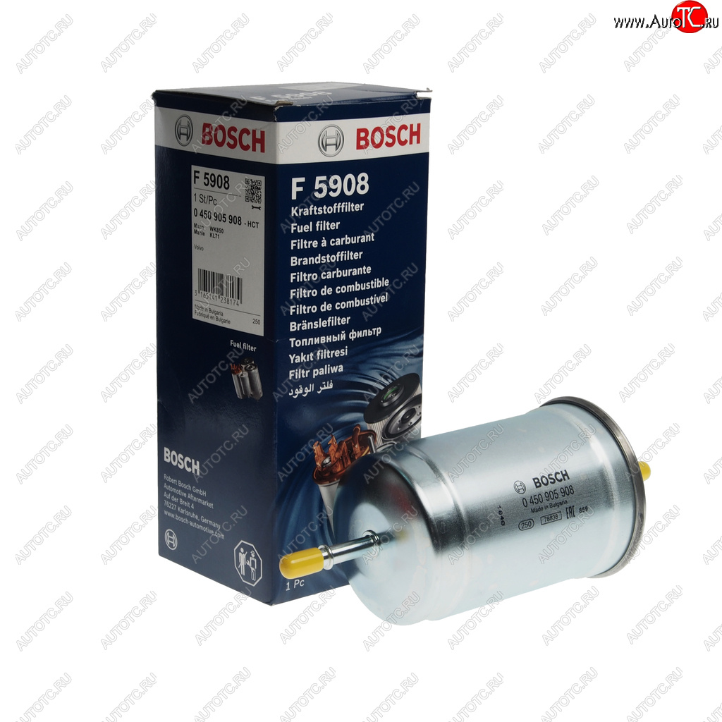 1 279 р. Фильтр топливный VOLVO S80 (00-06) BOSCH BOSCH 0450905908  с доставкой в г. Вологда