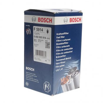 1 039 р. Фильтр топливный MITSUBISHI Pajero Sport (94-98) (3.03.5) BOSCH BOSCH 0450905914  с доставкой в г. Вологда. Увеличить фотографию 3