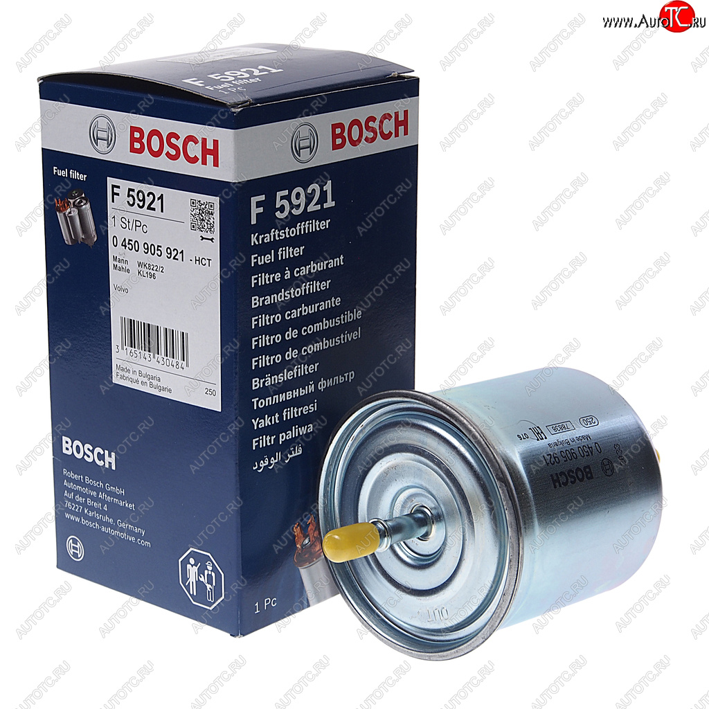 1 859 р. Фильтр топливный VOLVO C70,S40,S60,S80,V40,V70,XC70,XC90 BOSCH BOSCH 0450905921  с доставкой в г. Вологда
