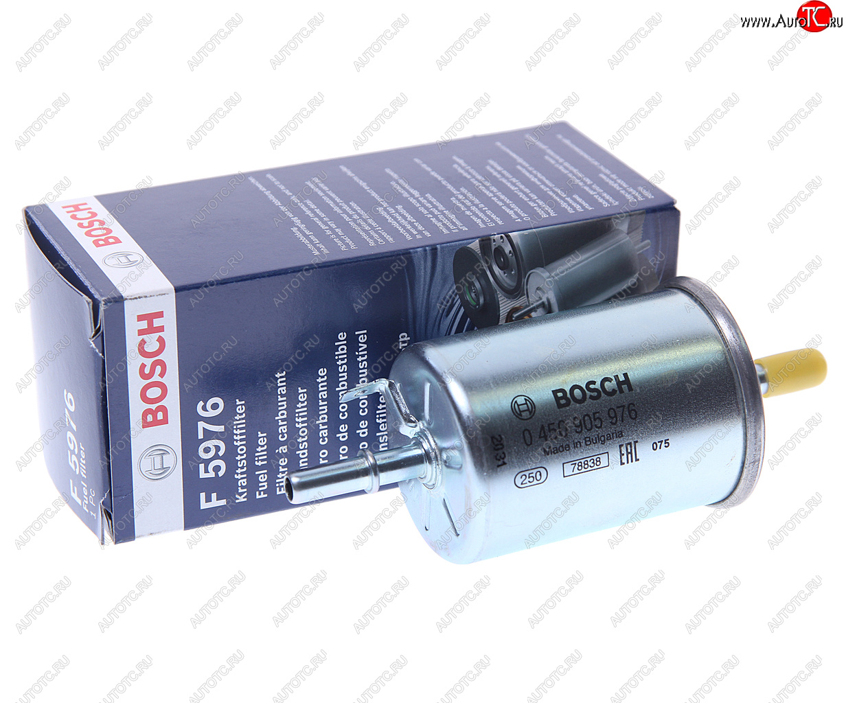739 р. Фильтр топливный DAEWOO Kalos (02-) CHEVROLET Aveo (06-) (1.21.4) BOSCH BOSCH 0450905976  с доставкой в г. Вологда