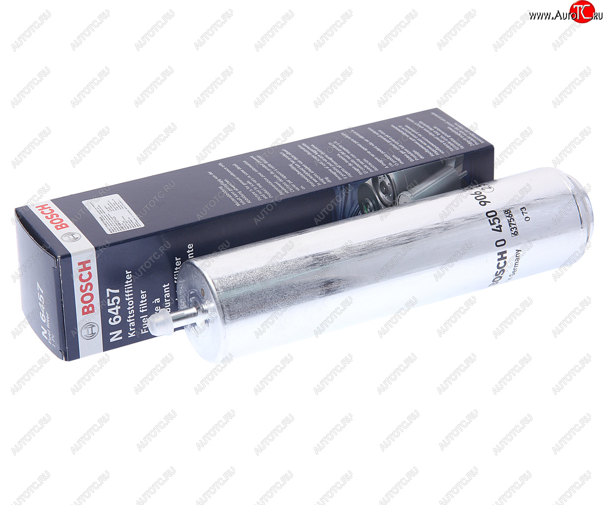 2 599 р. Фильтр топливный BMW 1 (E82,88),3 (E46),5 (E60),X3 (E83) BOSCH BOSCH 0450906457  с доставкой в г. Вологда