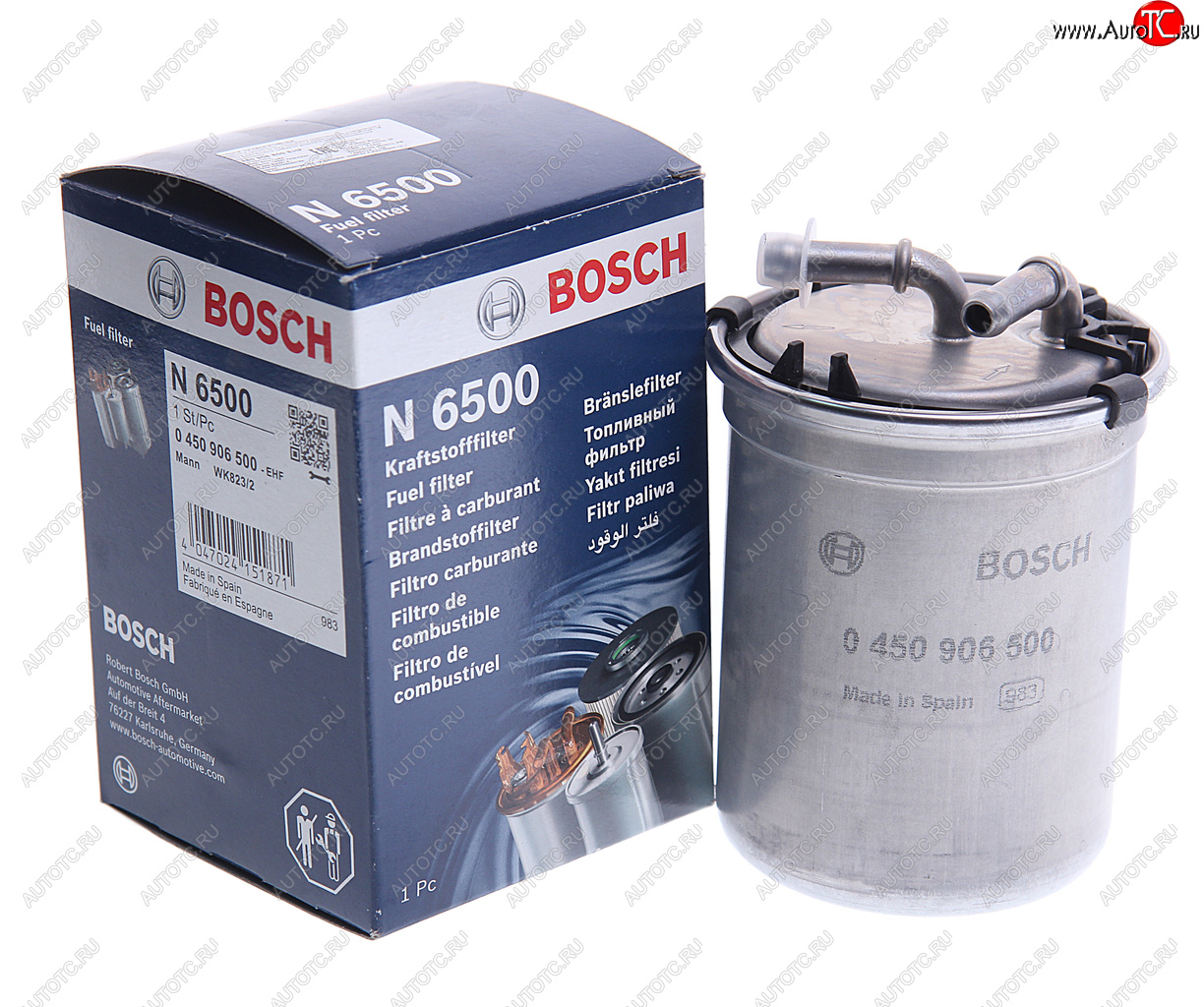 1 999 р. Фильтр топливный VW AUDI SEAT SKODA BOSCH BOSCH 0450906500  с доставкой в г. Вологда