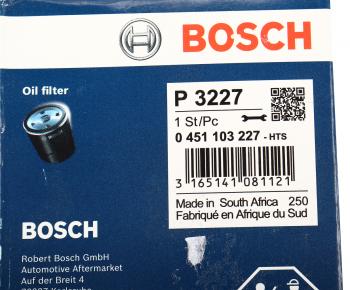 539 р. Фильтр масляный FORD Mondeo 1,2,Escort,Fiesta (-00) (1.8 TD) BOSCH BOSCH 0451103227  с доставкой в г. Вологда. Увеличить фотографию 4