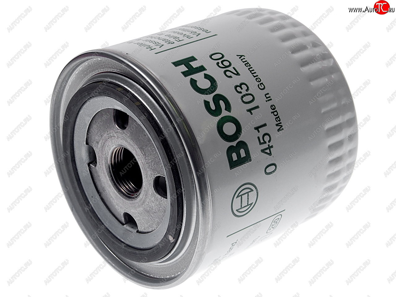 969 р. Фильтр масляный VOLVO 440,460,480 (88-96) ALFA ROMEO 156,166 (TDI) BOSCH BOSCH 0451103260  с доставкой в г. Вологда