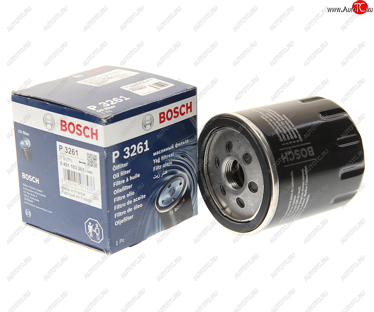539 р. Фильтр масляный RENAULT Laguna 2 BOSCH BOSCH 0451103261  с доставкой в г. Вологда