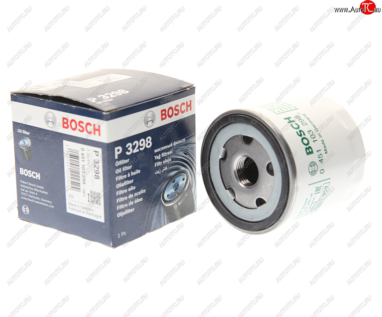 489 р. Фильтр масляный CHRYSLER 300C (04-11) BOSCH BOSCH 0451103298 BOSCH 0451103298  с доставкой в г. Вологда