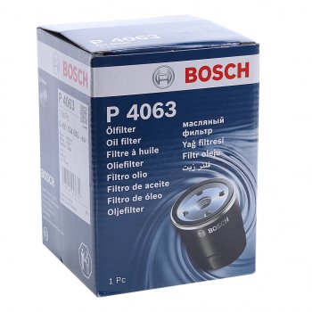 899 р. Фильтр масляный ГАЗ-3110,3302 (дв.ЗМЗ-406) BOSCH BOSCH 0451104063  с доставкой в г. Вологда. Увеличить фотографию 3