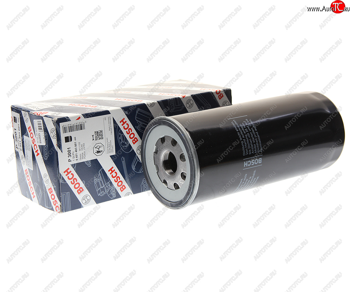 1 749 р. Фильтр масляный IVECO MK (83-93) BOSCH BOSCH 0451403001  с доставкой в г. Вологда