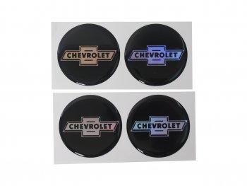 Эмблема диска колесного CHEVROLET (6см) комплект 4шт. AUTOSTICKERS 04684041728
