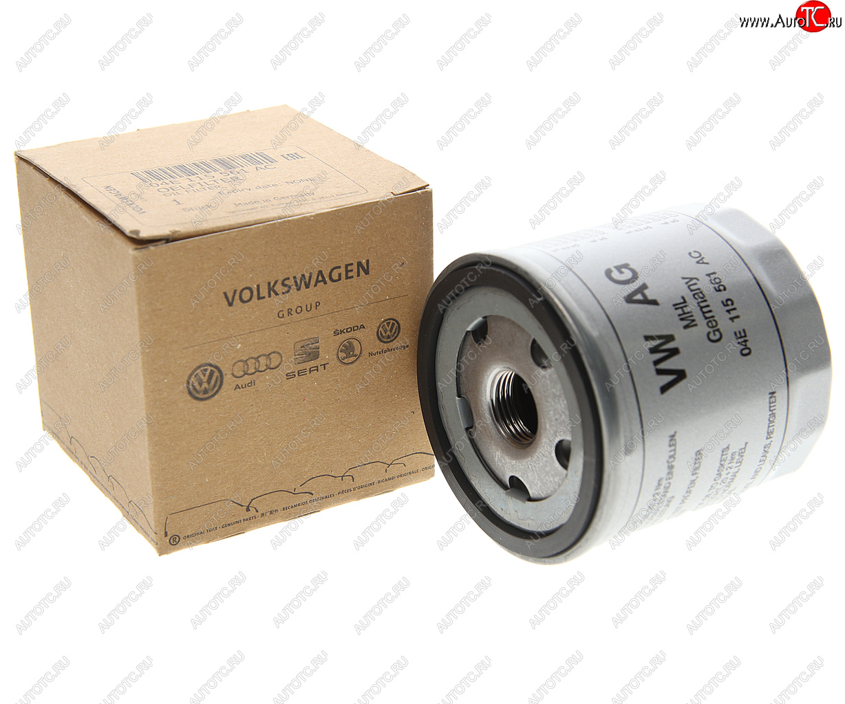 1 299 р. Фильтр масляный VW Golf (12-),Polo (12-) AUDI A3 (12-) SEAT Leon SKODA Octavia OE VAG 04e115561ac  с доставкой в г. Вологда