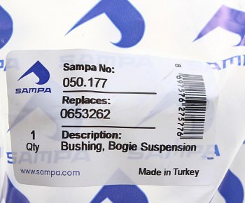 799 р. Втулка DAF 95XF балансира (72x78x55мм) SAMPA SAMPA 050.177  с доставкой в г. Вологда. Увеличить фотографию 2