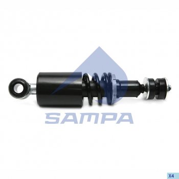 Амортизатор DAF CF65,75,85 кабины передний SAMPA SAMPA 050.207-01