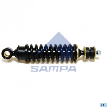 Амортизатор DAF 95XF кабины передний с пружиной (277337 25x40 14x83 OI) SAMPA SAMPA 050.209-01