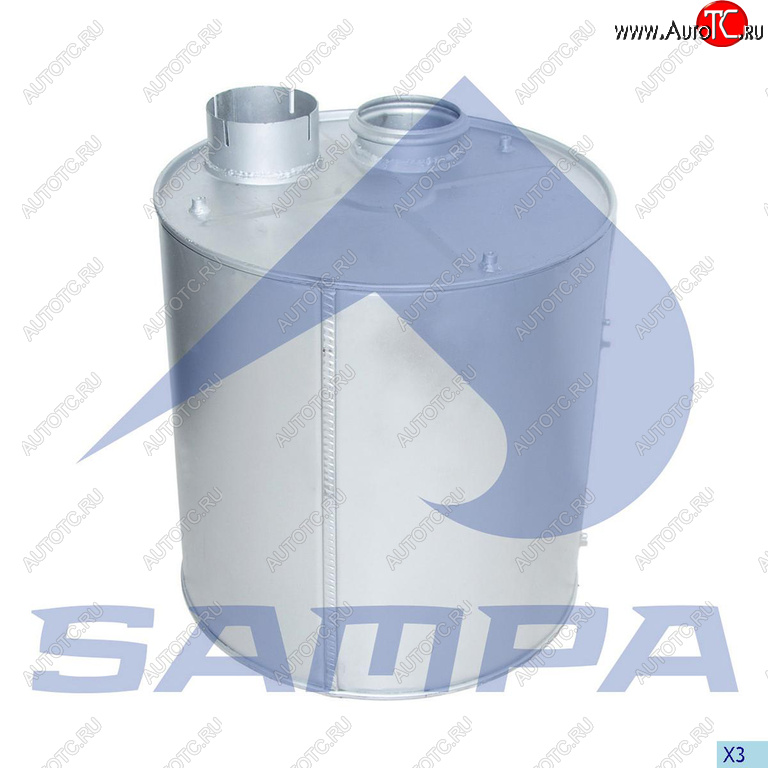 16 699 р. Глушитель DAF 95XF SAMPA SAMPA 050.450  с доставкой в г. Вологда