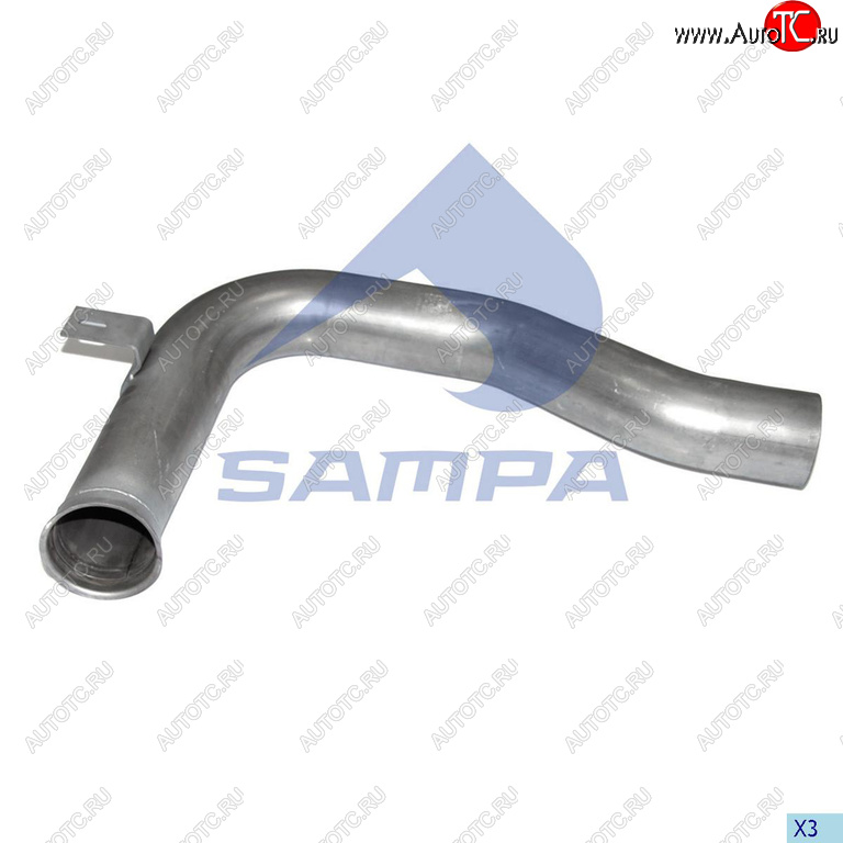 6 999 р. Труба приемная глушителя DAF 95XF SAMPA SAMPA 050.466  с доставкой в г. Вологда