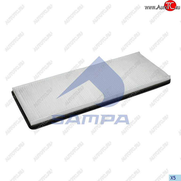 949 р. Фильтр воздушный салона DAF 75,85,65CF,75CF,85CF SAMPA SAMPA 051.177-01  с доставкой в г. Вологда