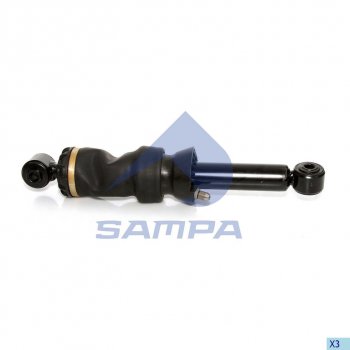 Амортизатор IVECO Stralis кабины задний (пневмо) (тип Sachs) SAMPA SAMPA 060.185-01