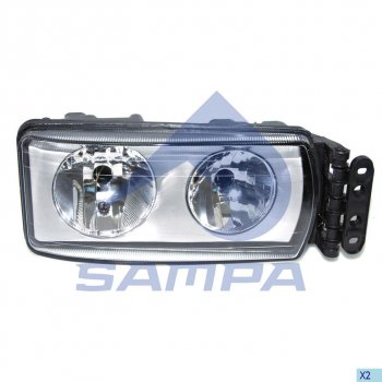 Фара IVECO Eurocargo,Stralis,Trakker правая SAMPA SAMPA 061.104