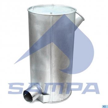 Глушитель IVECO Eurotech,Eurostar,Stralis SAMPA SAMPA 061.210