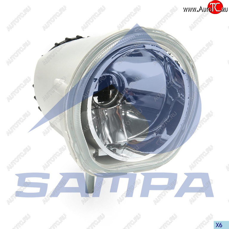 1 269 р. Фара противотуманная IVECO Stralis (03-) праваялевая наружная SAMPA SAMPA 062.068  с доставкой в г. Вологда