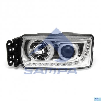 Фара IVECO Stralis левая (дневные ходовые огни) SAMPA SAMPA 062.073