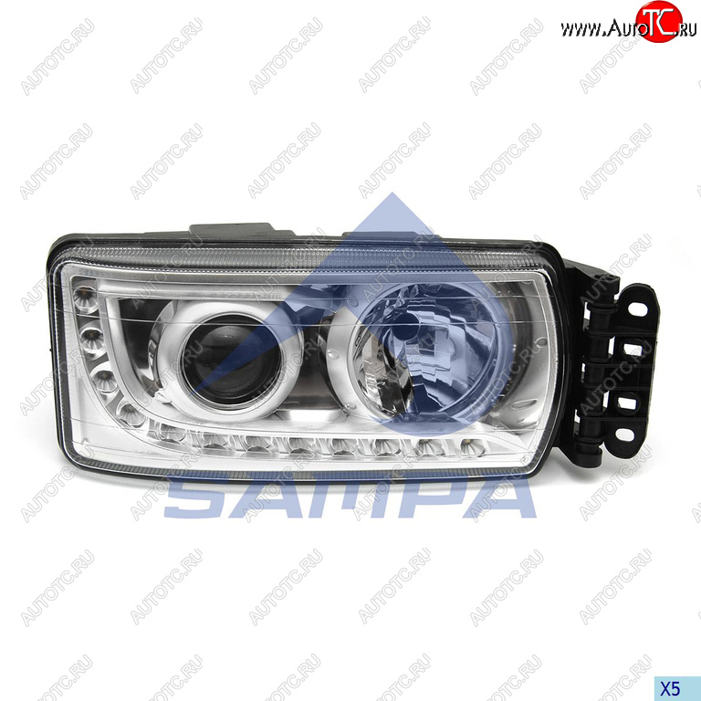 18 649 р. Фара IVECO Stralis правая (дневные ходовые огни) SAMPA SAMPA 062.074  с доставкой в г. Вологда