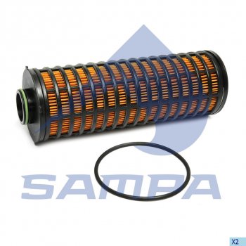 Фильтр масляный IVECO Stralis,EuroTech (07-) дв.CURSOR картридж SAMPA SAMPA 062.306