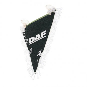379 р. Вымпел DAFс бахромой (20х26см) на 2-х присосках AUTOSTICKERS 06499  с доставкой в г. Вологда. Увеличить фотографию 2