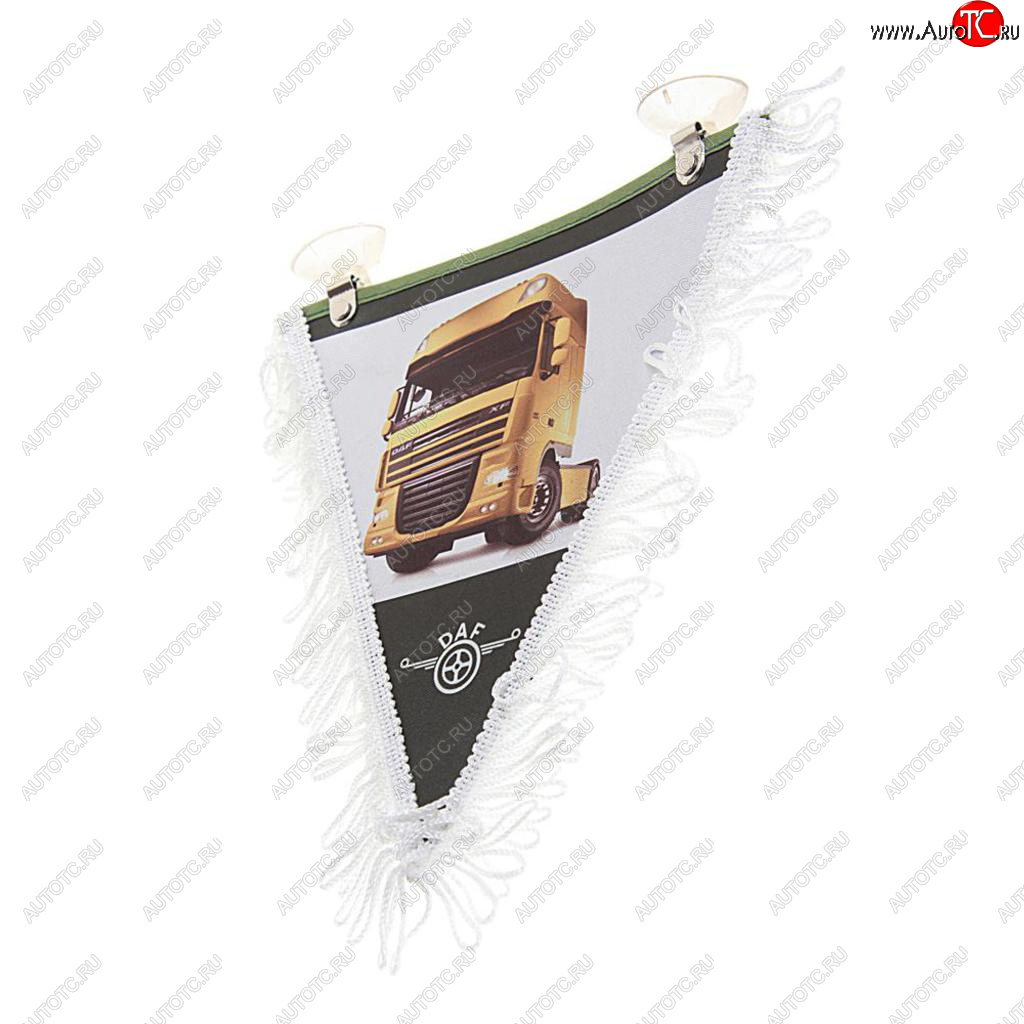379 р. Вымпел DAFс бахромой (20х26см) на 2-х присосках AUTOSTICKERS 06499  с доставкой в г. Вологда