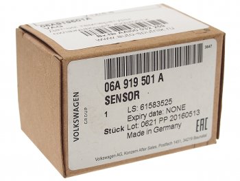 1 299 р. Датчик температуры VW AUDI SEAT SKODA (2-х штекерный черный) OE VAG 06a919501a  с доставкой в г. Вологда. Увеличить фотографию 3