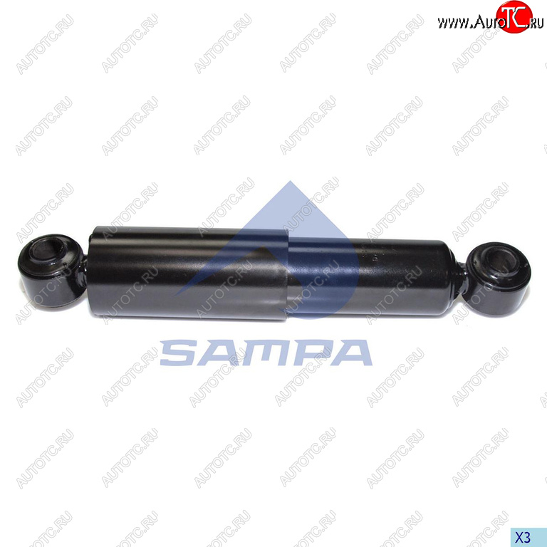 3 699 р. Амортизатор BPW FRUEHAUF SAF SCHMITZ полуприцепа, прицепа (294429 24х55 24х55 ОО) SAMPA SAMPA 070.227-01  с доставкой в г. Вологда