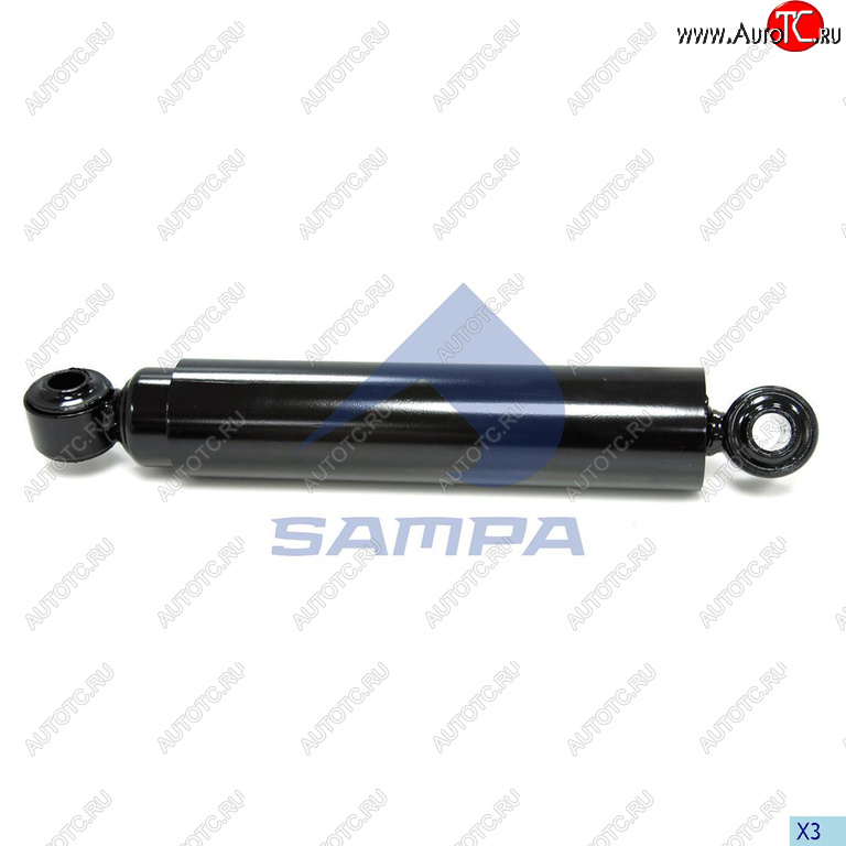 4 399 р. Амортизатор BPW SAF полуприцепа, прицепа (464800 24х55 24х55 OO) SAMPA SAMPA 070.228-01  с доставкой в г. Вологда