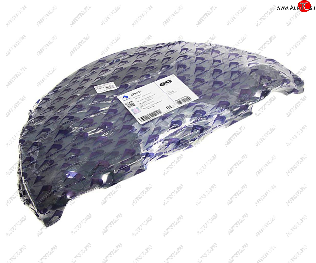 2 599 р. Щиток BPW барабана тормозного пылезащитный (комплект на ось, 120 SN4220-2) SAMPA SAMPA 070.521  с доставкой в г. Вологда