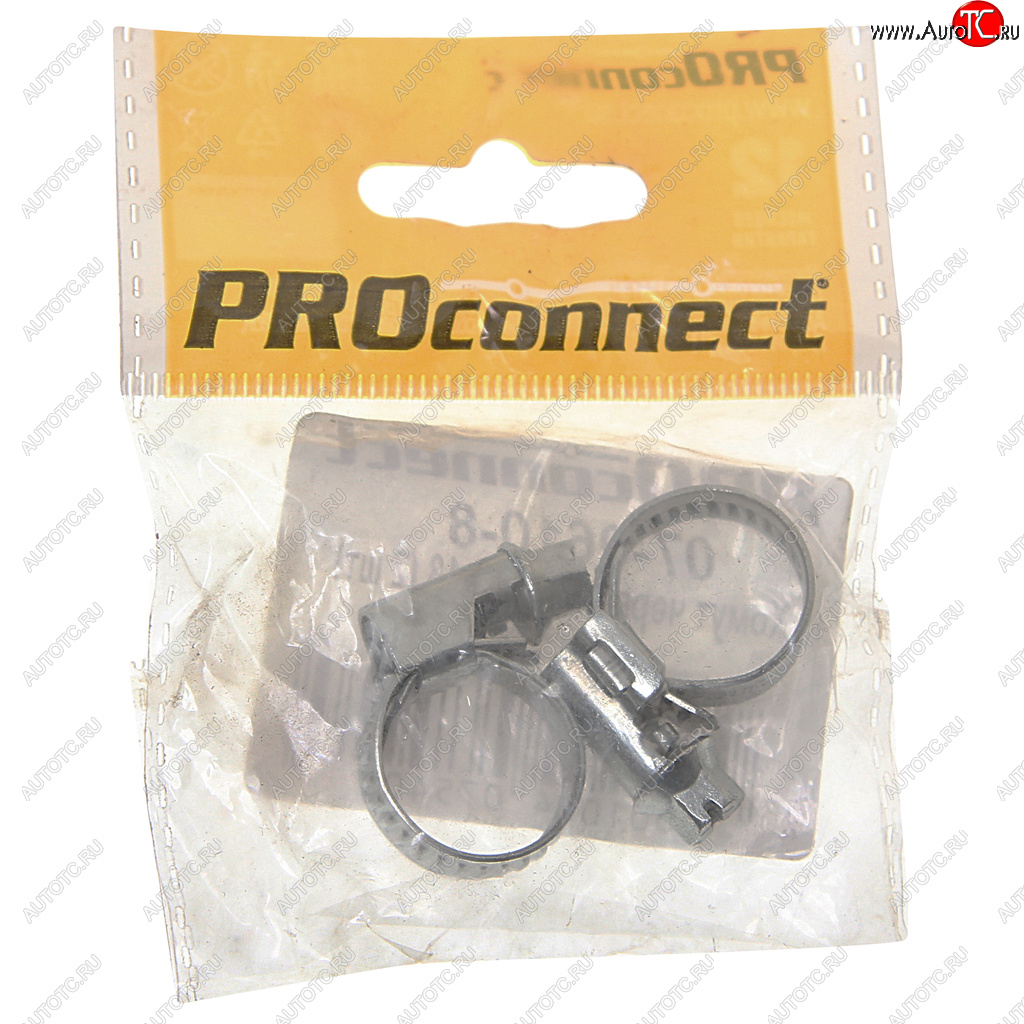 62 р. Хомут ленточный 010-016мм 2шт. (цена за упаковку) PROCONNECT PROCONNECT 07-0610-8  с доставкой в г. Вологда
