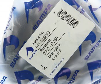 3 099 р. Болт ступицы BPW (ECO Plus 2,8-9т) М32х2 с зубчатой шайбой SAMPA SAMPA 071.028sd  с доставкой в г. Вологда. Увеличить фотографию 4