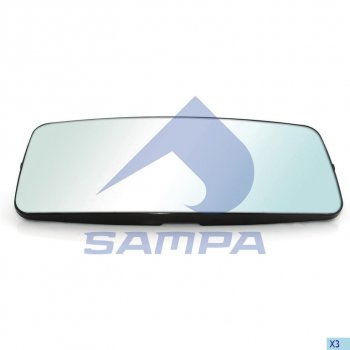 1 399 р. Элемент зеркальный RENAULT Magnum с подогревом SAMPA SAMPA 078.072  с доставкой в г. Вологда. Увеличить фотографию 4