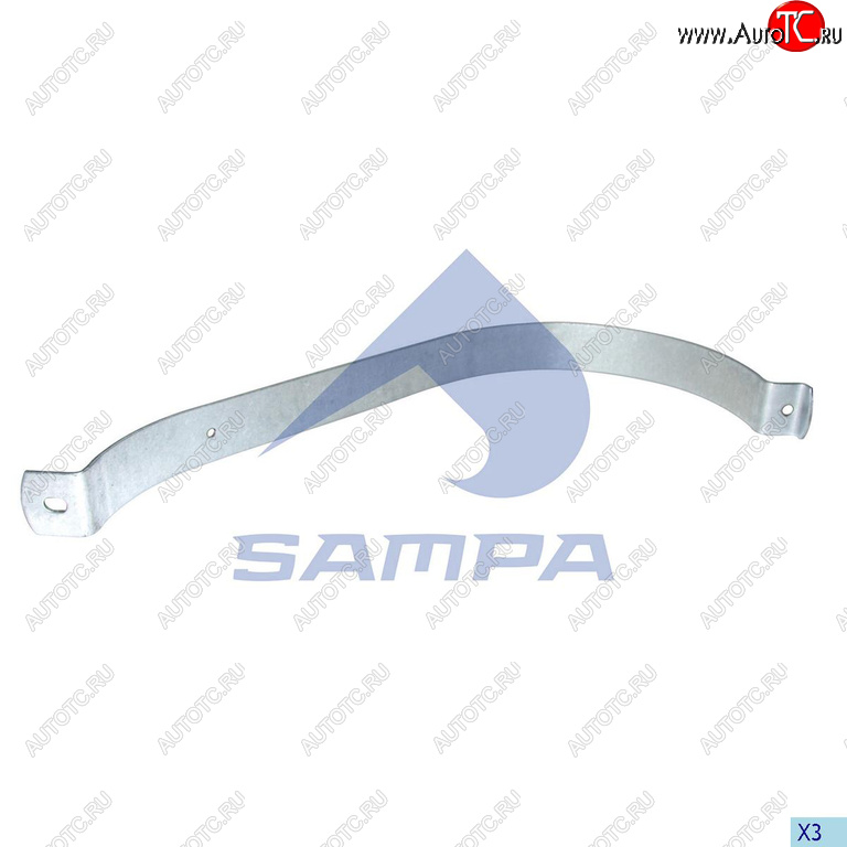 999 р. Хомут глушителя RENAULT Premium SAMPA SAMPA 079.149  с доставкой в г. Вологда