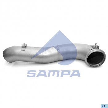 Глушитель VOLVO (ЕВРО-5) SAMPA SAMPA 079.193