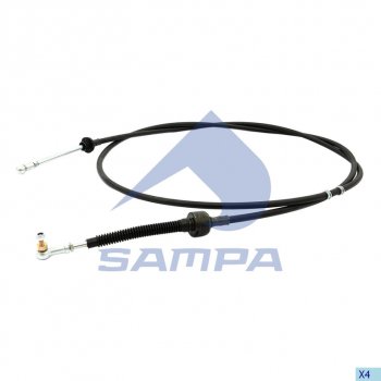 Трос RENAULT переключения КПП L=3680мм SAMPA SAMPA 079.339